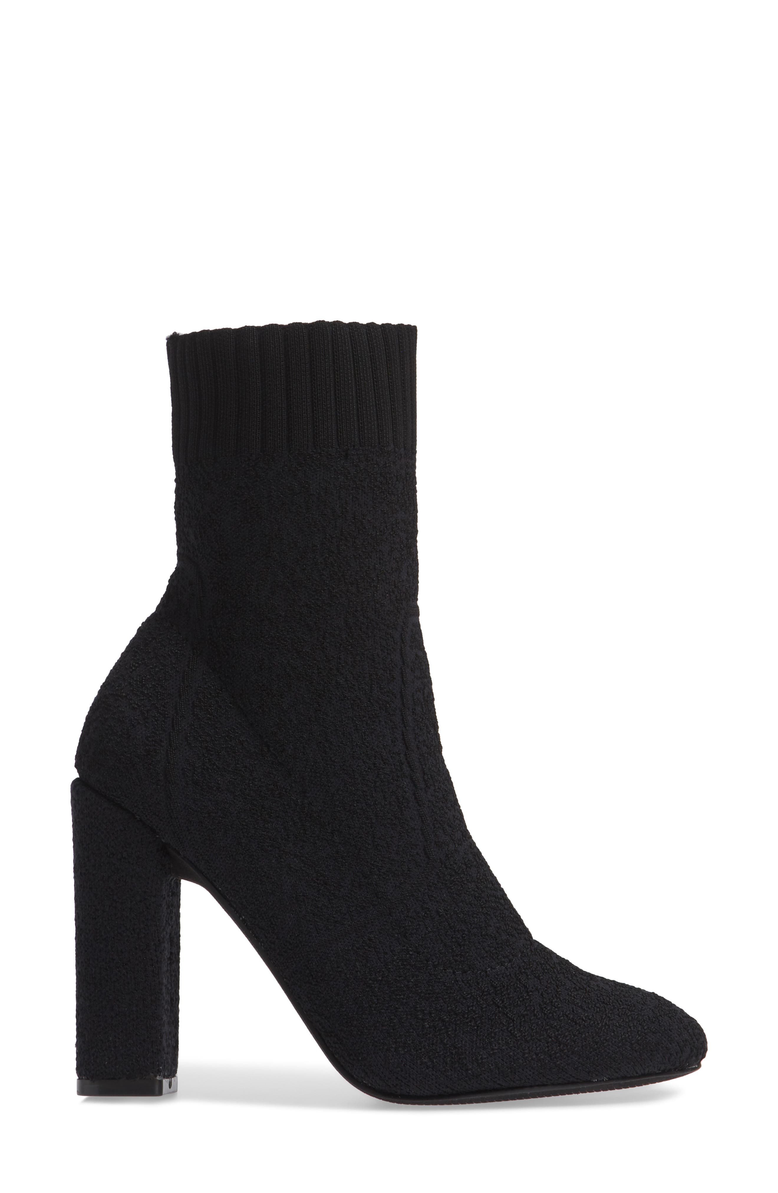 Iceland Bootie, Alternate, color, BLACK FABRIC