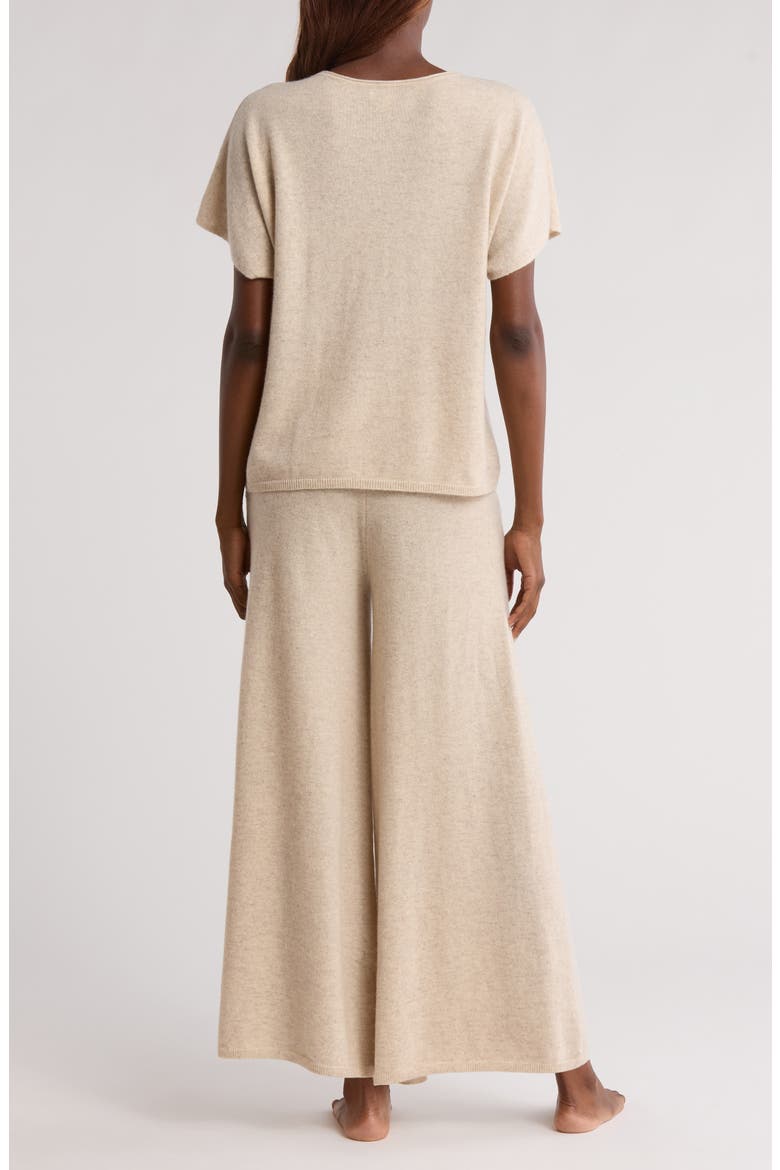 Cashmere Lounge Set, Alternate, color, BEIGE OATMEAL LIGHT HEATHER