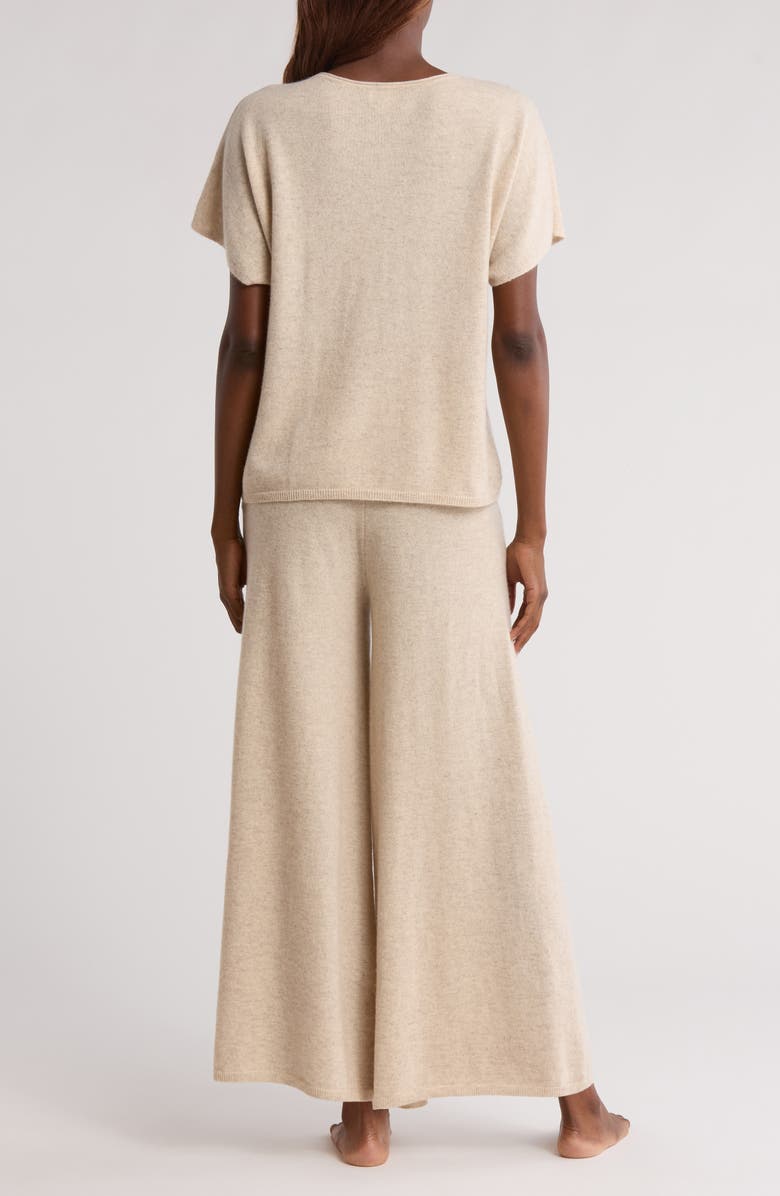 Nordstrom Cashmere Lounge Set, Alternate, color, Beige Oatmeal Light Heather