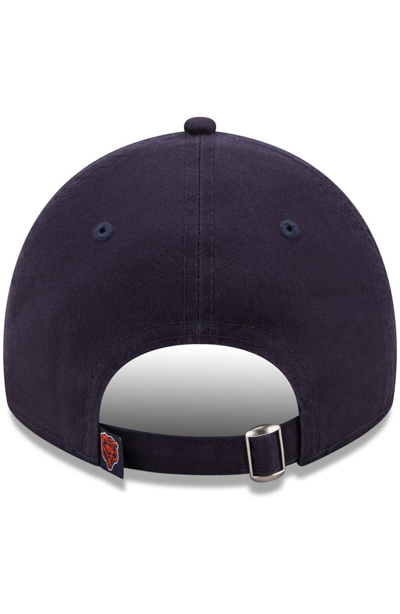 New Era Women's New Era Navy Chicago Bears Script 9TWENTY Adjustable Hat, Alternate, color,