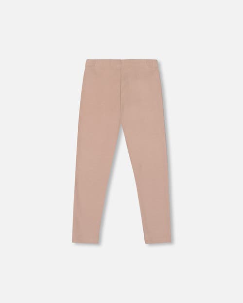 Deux Par Deux Super Soft Ribbed Leggings In Pink