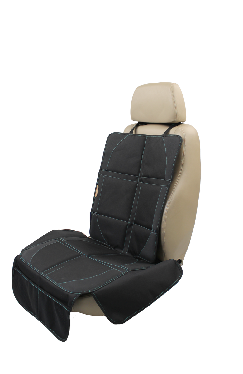 ezimoov Premium Car Seat Protector, Main, color, Black