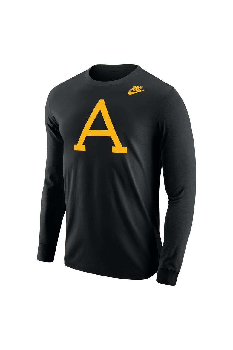Men's Nike Black Army Black Knights 2026 West Point Classic Collection Long Sleeve T-Shirt, Alternate, color, Black