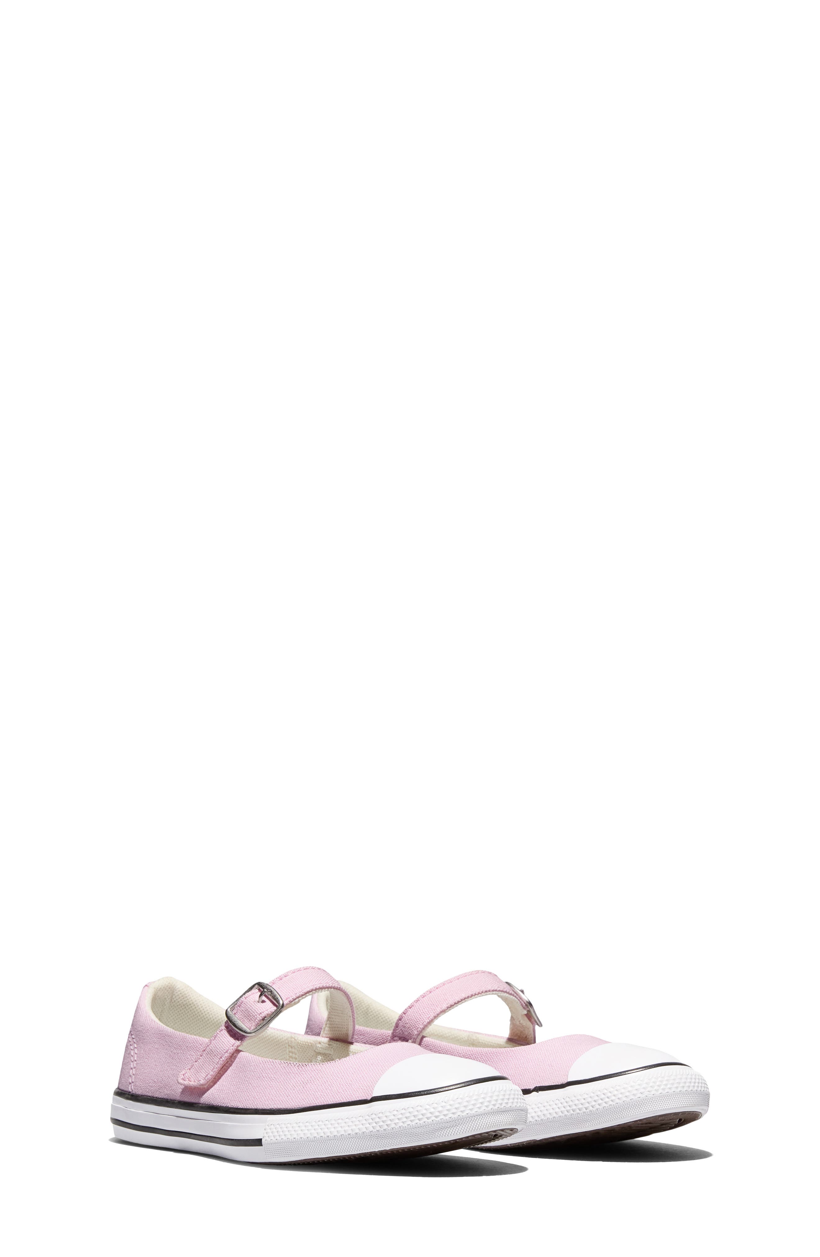 Converse Kids' Chuck Taylor All Star Dainty Mary Jane Canvas Sneaker, Alternate, color, New Found Bloom/ White/ Black