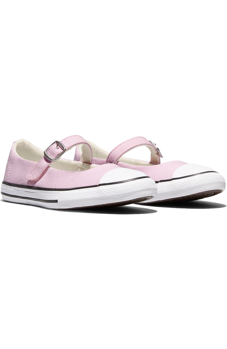 Converse Kids' Chuck Taylor All Star Dainty Mary Jane Canvas Sneaker, Alternate, color, New Found Bloom/ White/ Black