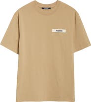 Jacquemus Le T-Shirt Gros Grain Cotton T-Shirt