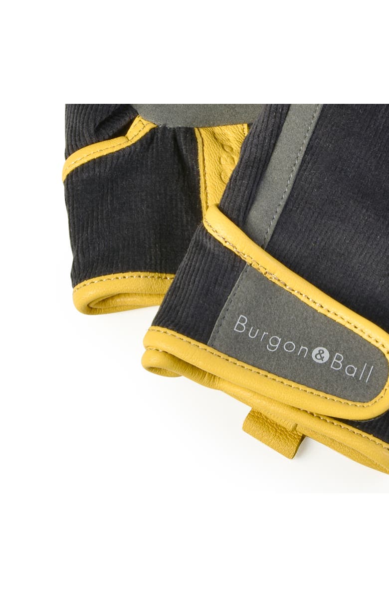 Burgon & Ball Dig the Glove Garden Gloves, Alternate, color, Grey Corduroy - L/Xl