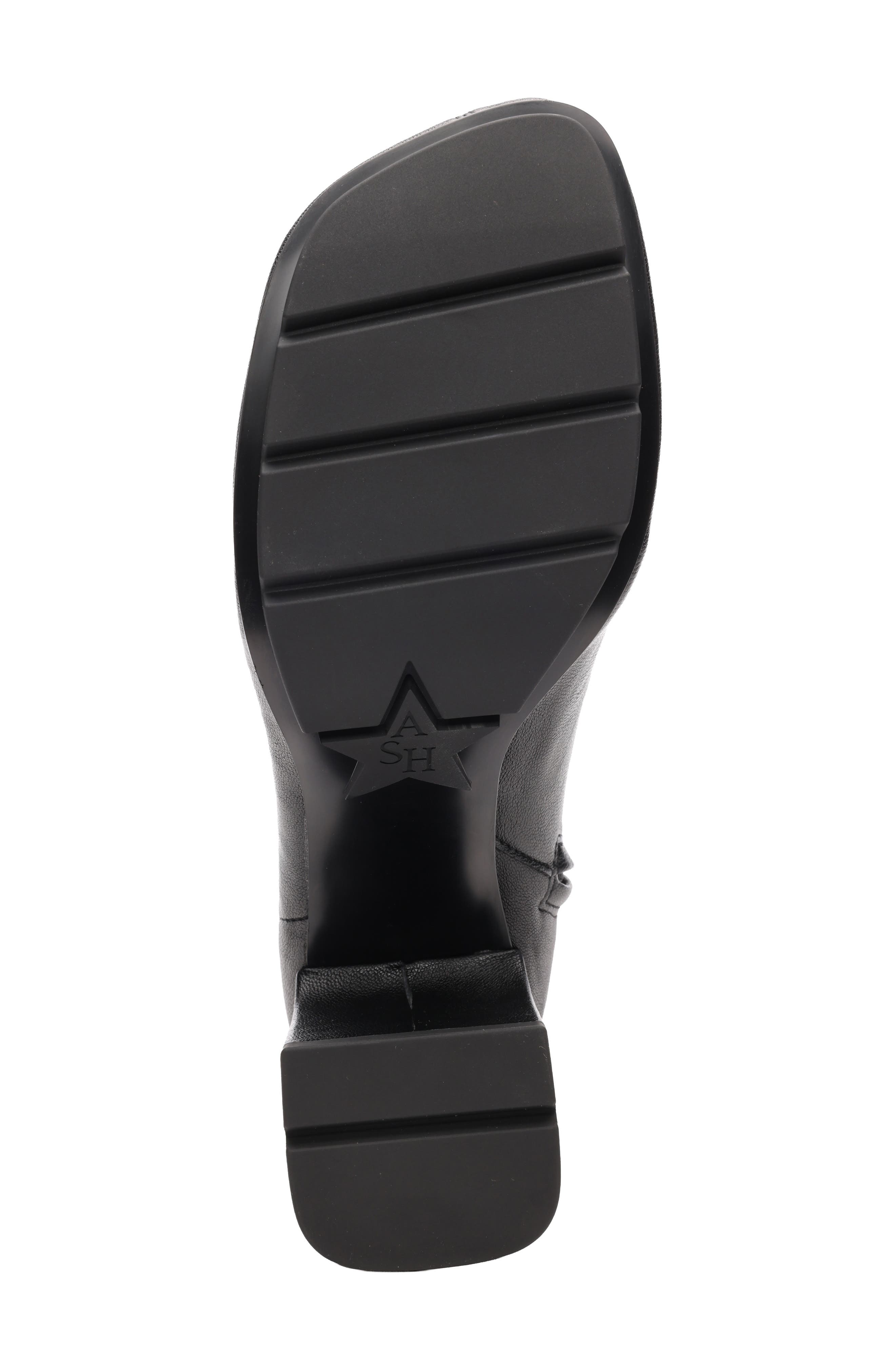 Ash Eclat Platform Bootie, Alternate, color, Black