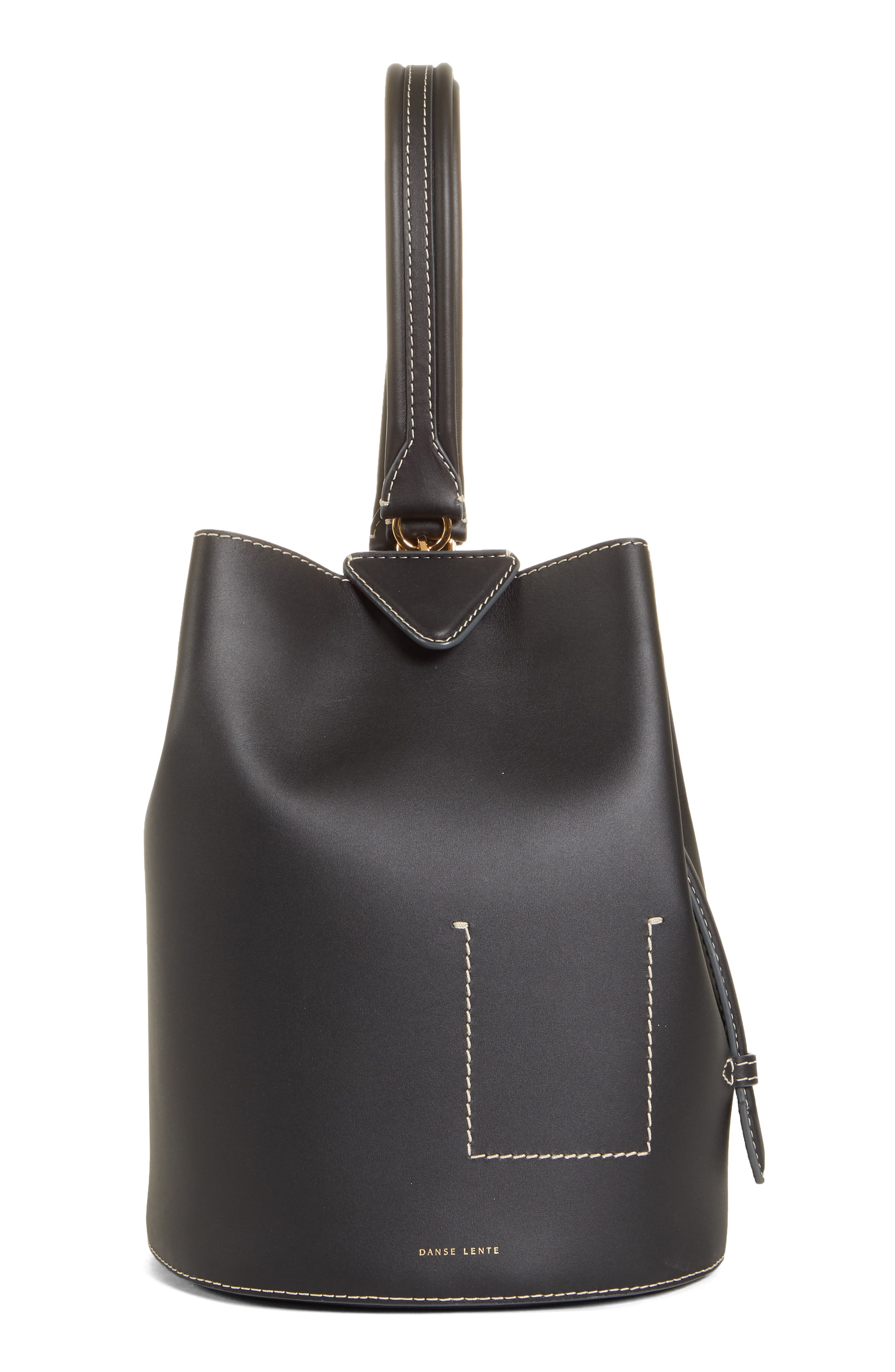 Danse Lente Jamie Leather Backpack, Main, color, 