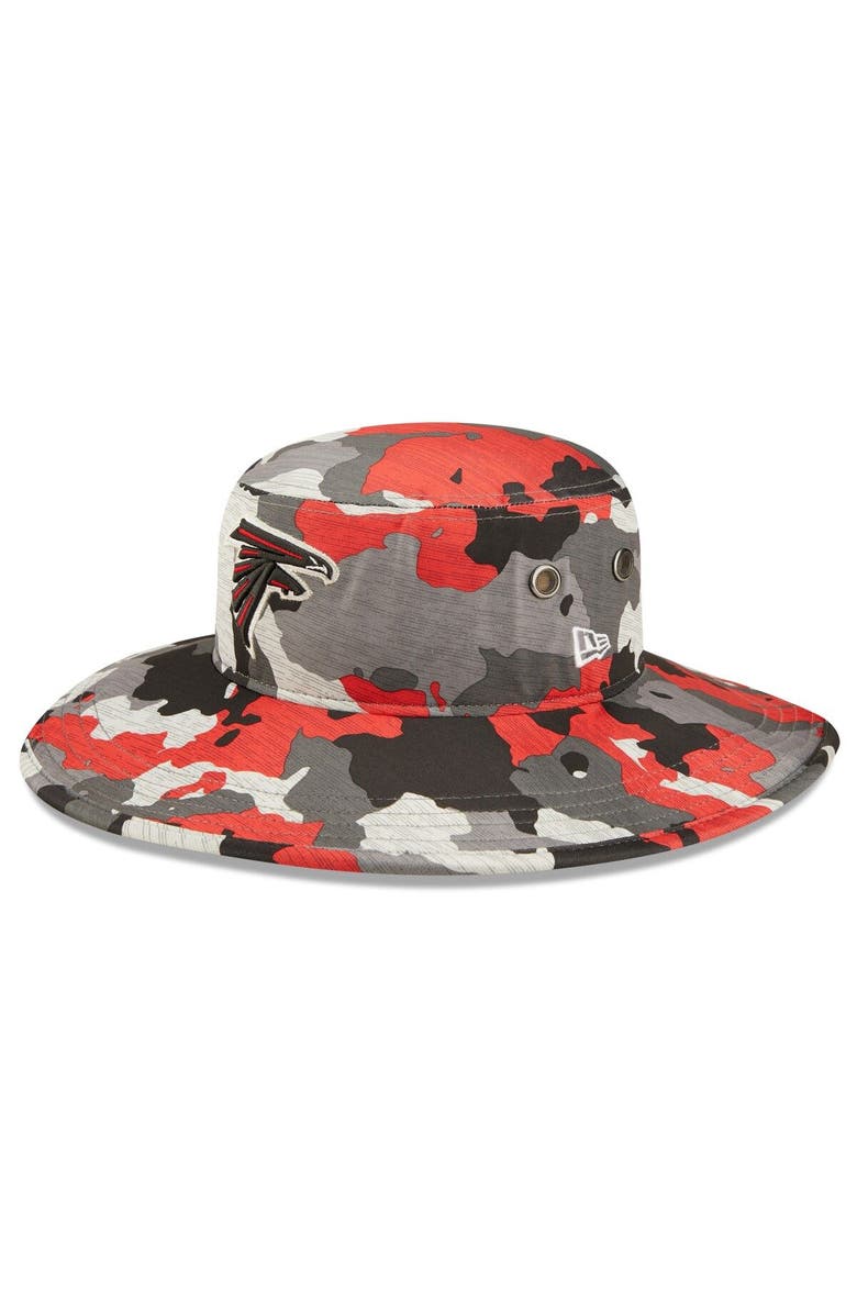 New Era Men's New Era Camo Atlanta Falcons 2022 NFL Training Camp Official Panama Bucket Hat, Main, color, 