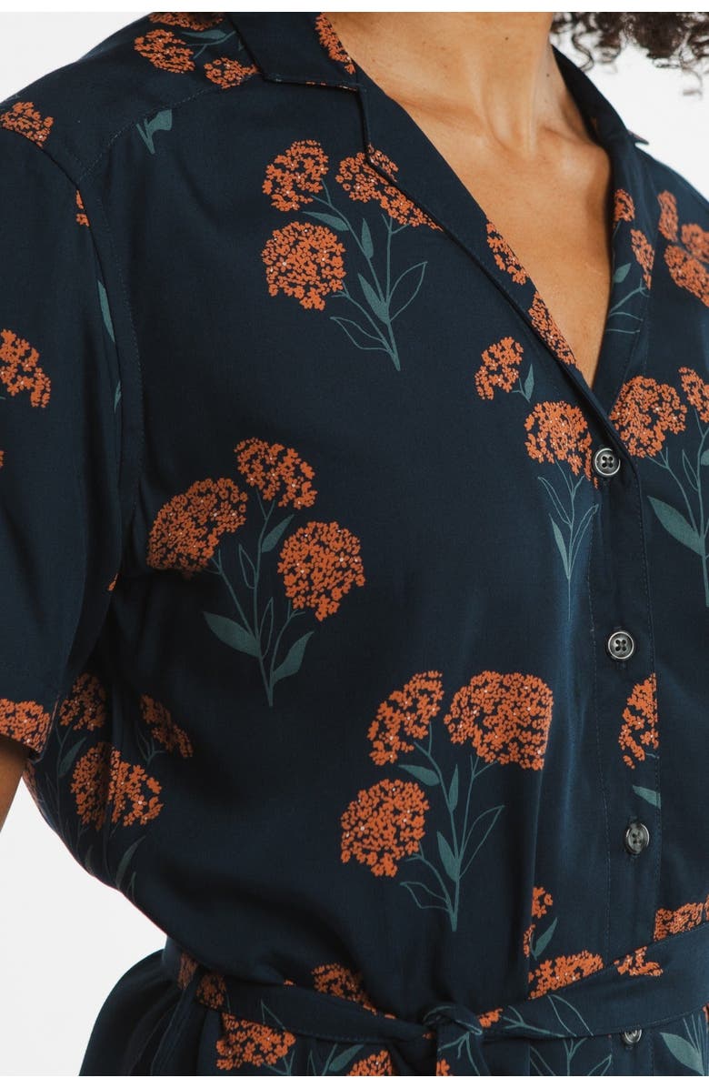 Bridge & Burn Sofia Shirt Dress, Alternate, color, Wildflower