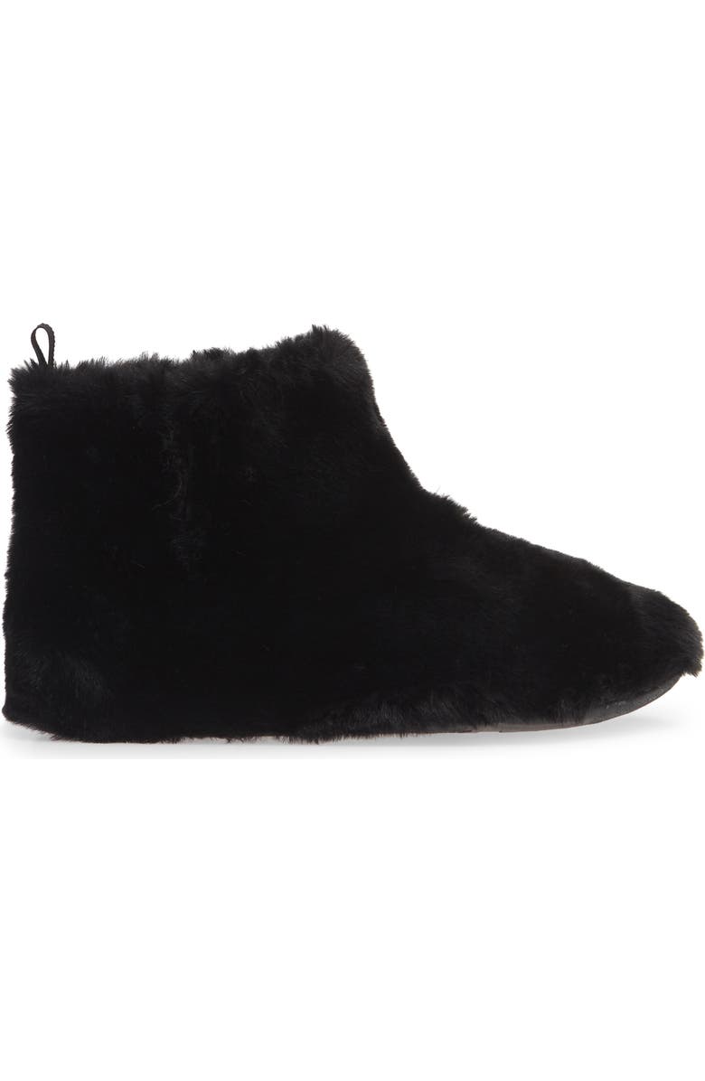 FitFlop Faux Fur Slipper Bootie, Alternate, color,
