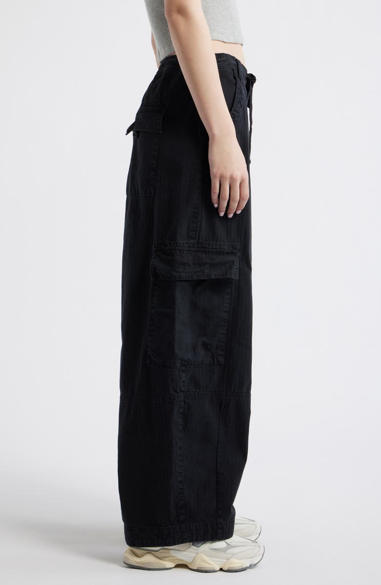 BDG Urban Outfitters Baggy Boi Cargo Pants, Alternate, color, Black