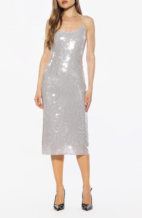 Reese Sequin Sleeveless Dress