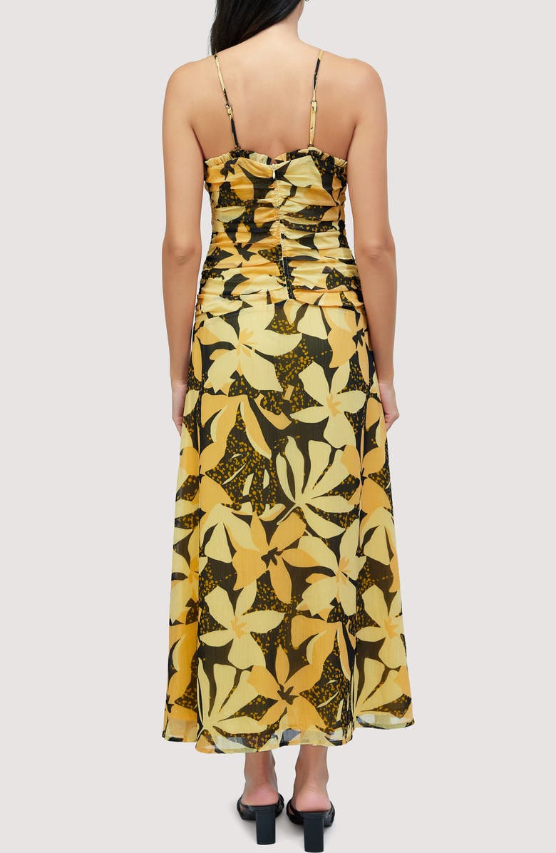 Lost + Wander Dusk till Dawn Floral Maxi Sundress, Alternate, color, 