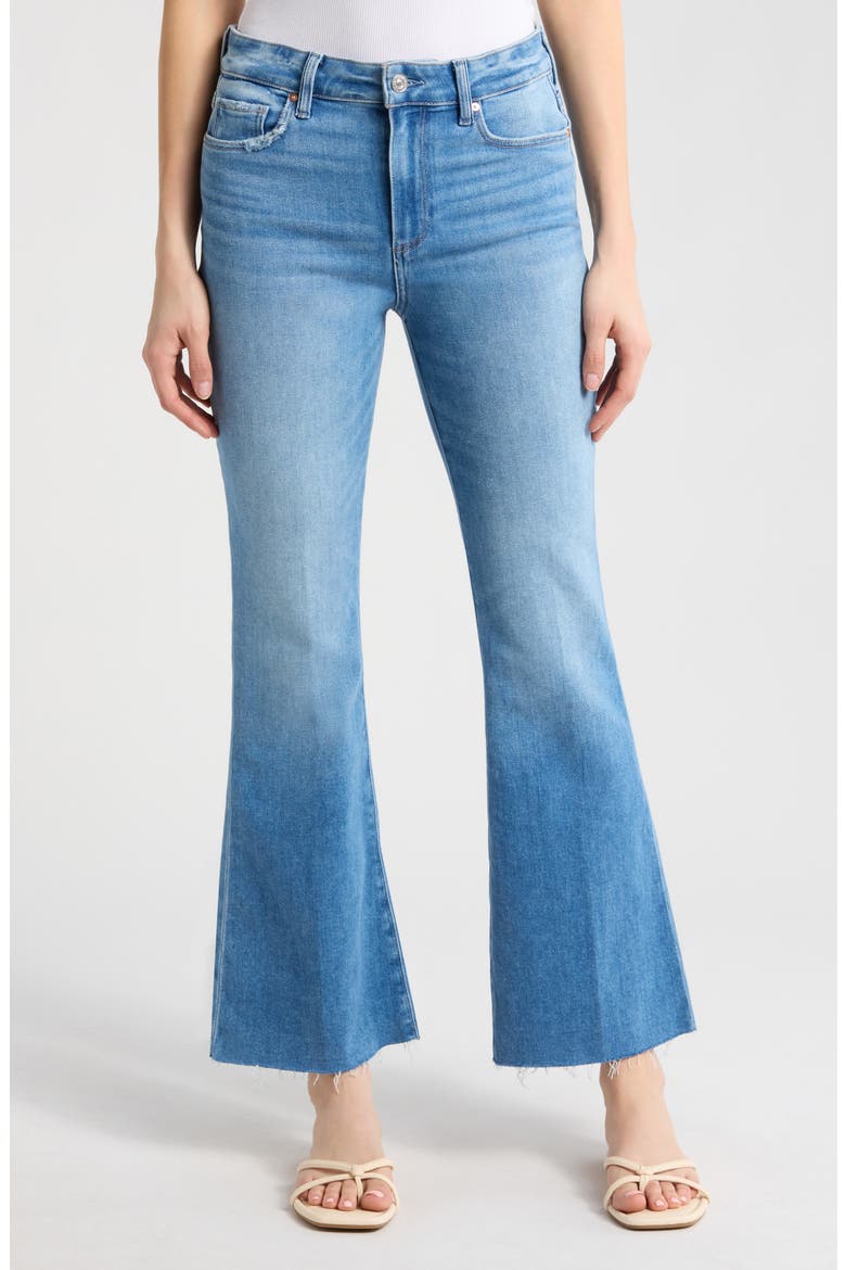 Laurel Canyon Raw Hem Bootcut Jeans, Main, color, MESMERIZE