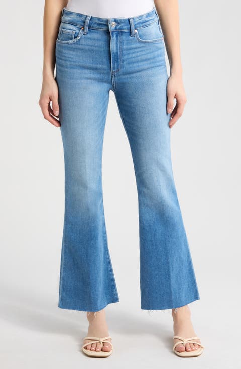 Laurel Canyon Raw Hem Bootcut Jeans (Mesmerize) (Petite)