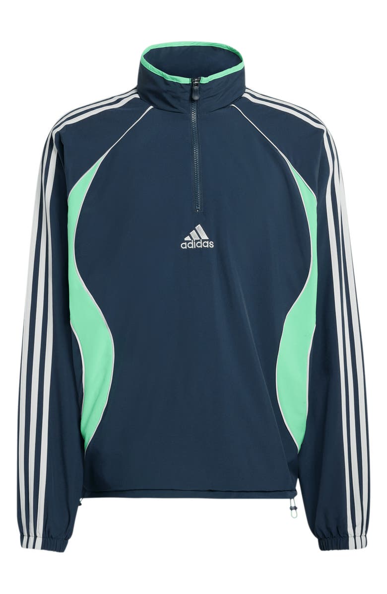 adidas Teamgeist Half-Zip Pullover, Alternate, color, Aurora Ink/ /