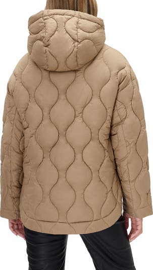 Alp N Rock Nori Water Repellent Hooded Quilted Jacket