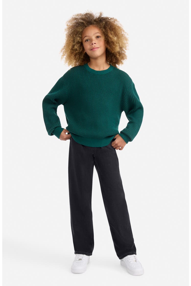 Kids' Baggy Fit Jeans, Alternate, color, CHILL