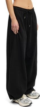 COTTON ON BODY Women's Active Summer Fleece Adjustable Hem Sweatpant