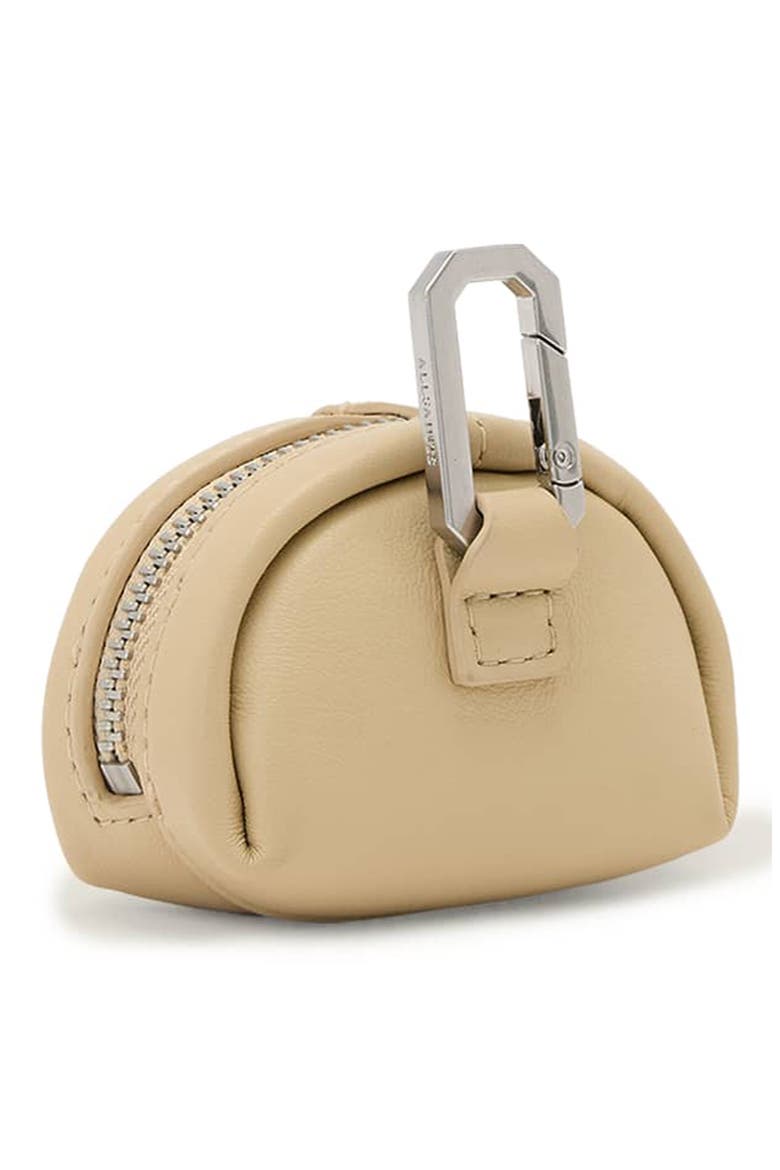 Rosalie Leather AirPod Case, Alternate, color, BONE