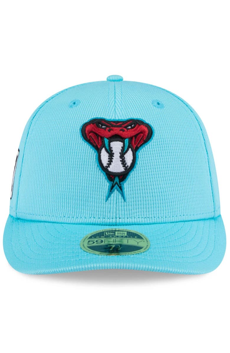 New Era Men's New Era  Teal Arizona Diamondbacks 2025 Spring Training Low Profile 59FIFTY Fitted Hat, Alternate, color, 