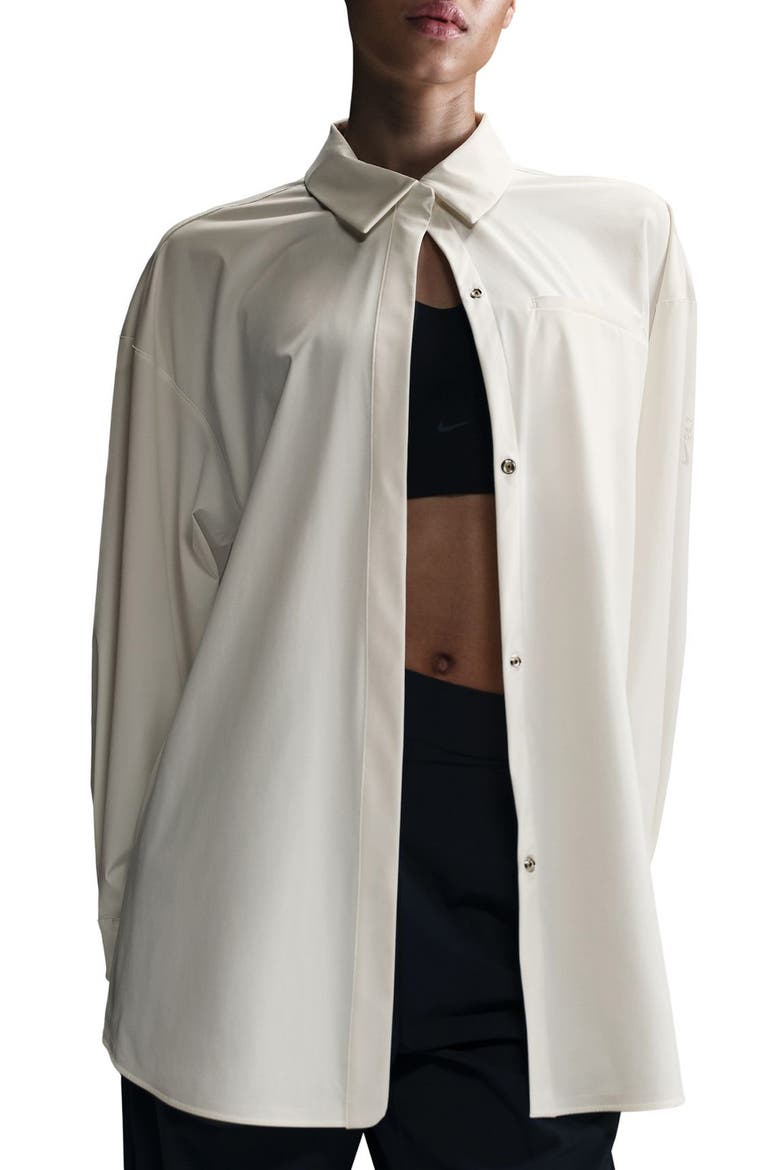 24.7 Dri-Fit Button-Up Shirt, Main, color, 133 SAIL/SAIL