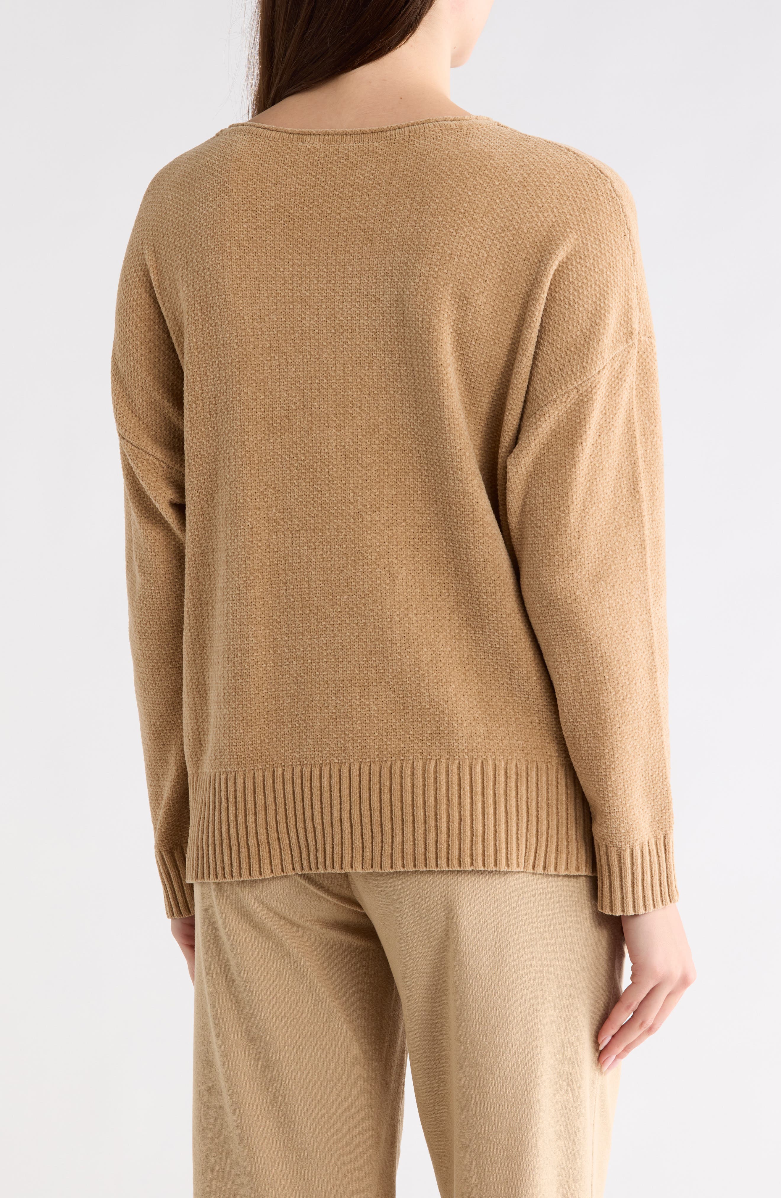 Chenille Knit Sweater - image 2