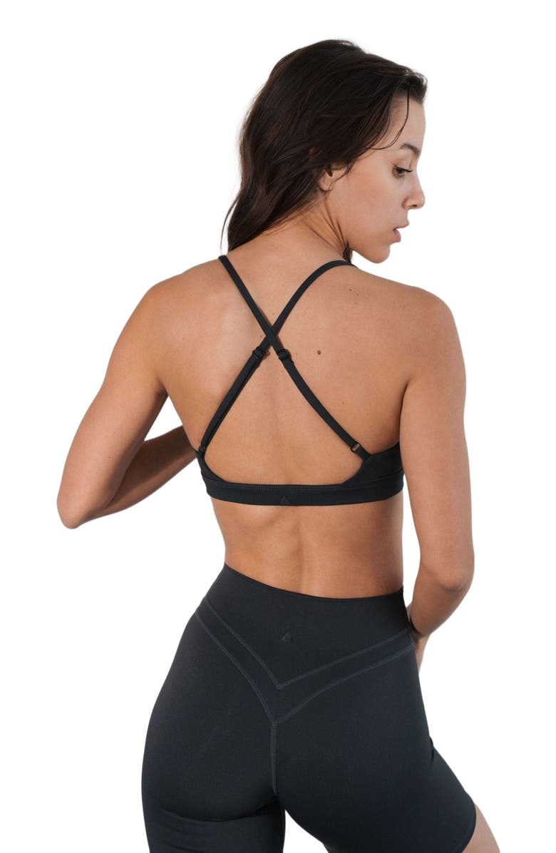 Vitality Pulse Mini Bra, Alternate, color, Midnight Washed