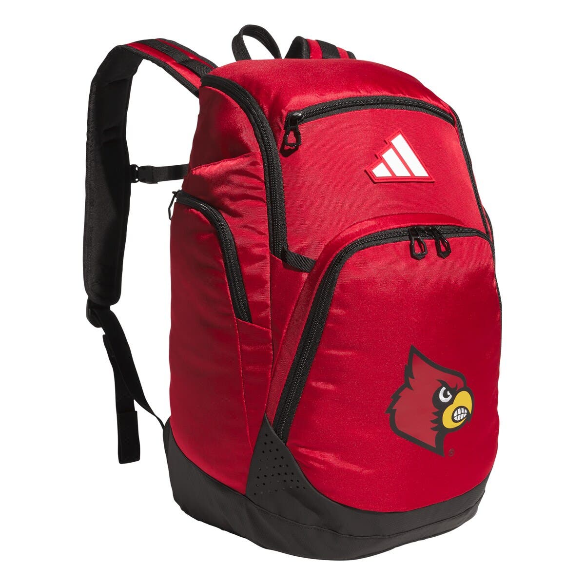 adidas Red Louisville Cardinals 5-Star Team 2 Backpack, Main, color, 