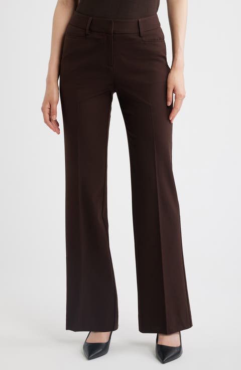 Bird Eye Straight Leg Pants