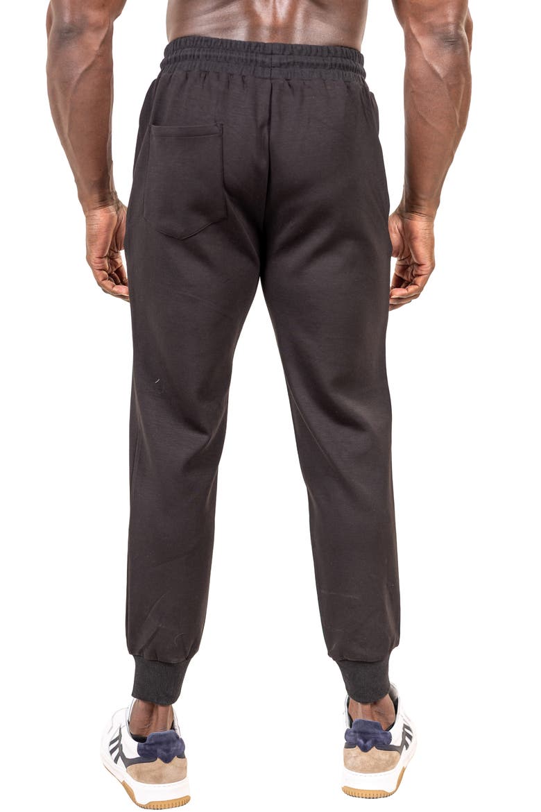 Marthyr Stretch Joggers, Alternate, color, BLACK