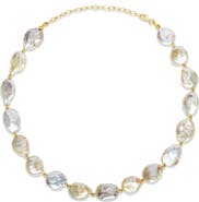 SPHERA MILANO 14K Gold Plated Sterling Silver Cultured Pearl