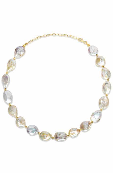 SPHERA MILANO 14K Gold Plated Sterling Silver Cultured Pearl