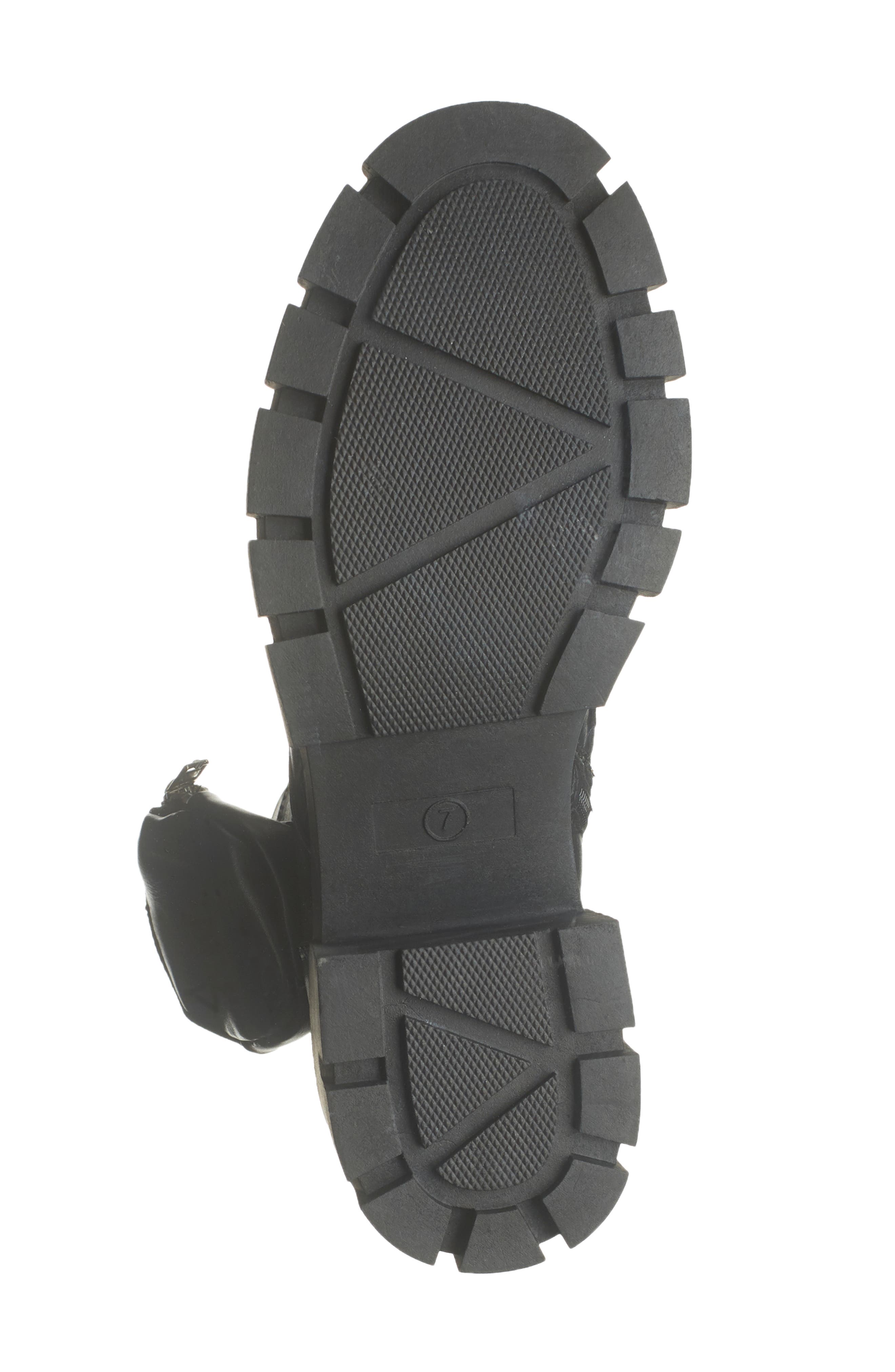 CHASE AND CHLOE ́ Side Pocket Combat Boot, Alternate, color, 