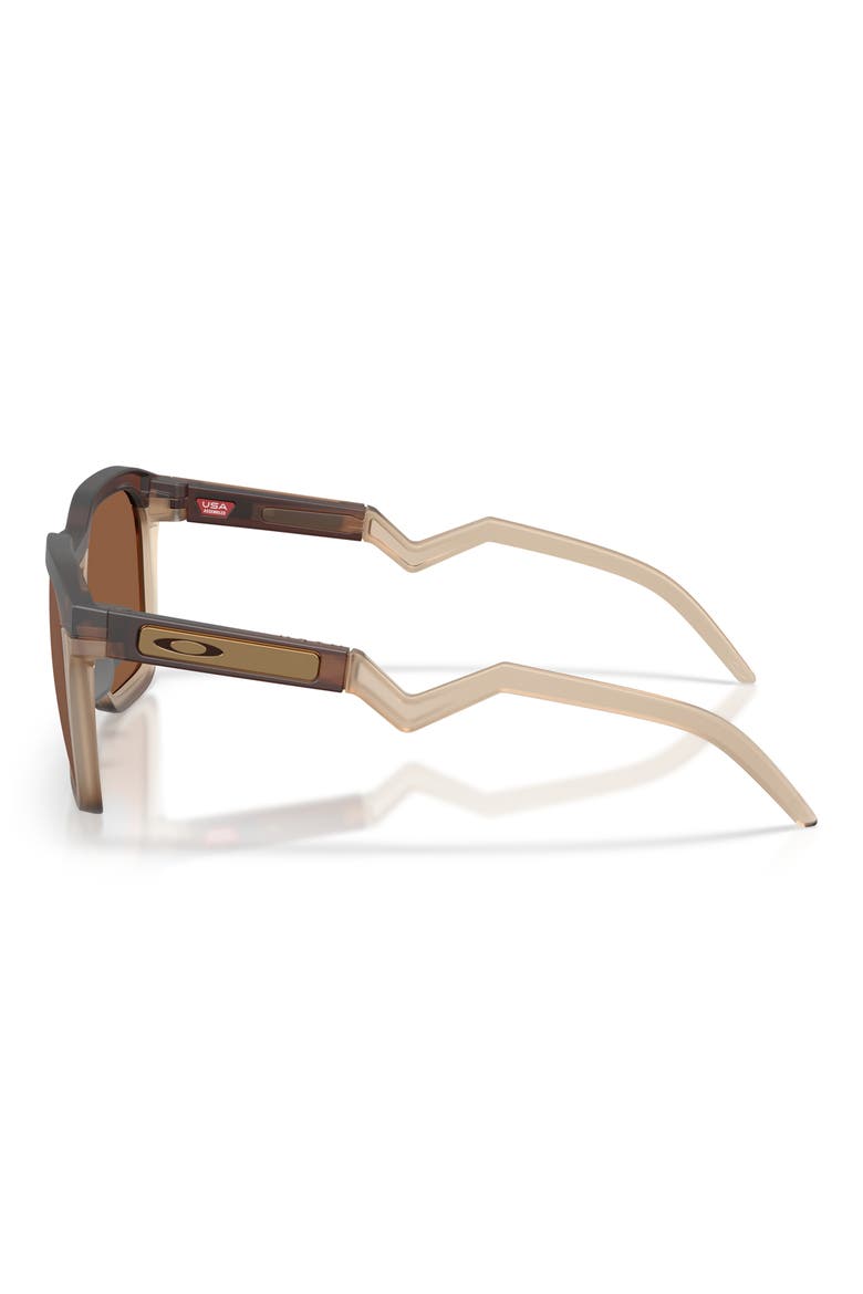 HSTN 54mm Prizm™ Square Sunglasses, Alternate, color, MATTE ROOTBEER / PRIZM