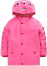 Mini Boden Kids' Waterproof Hooded Jacket