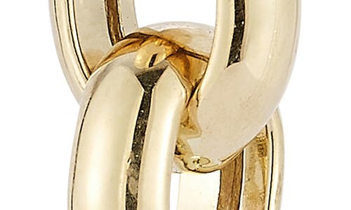Ember Fine Jewelry Rolo Chain Drop Earrings In Gold