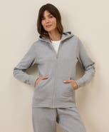 Pact Organic Cotton Brushed Fleece Zip Hoodie