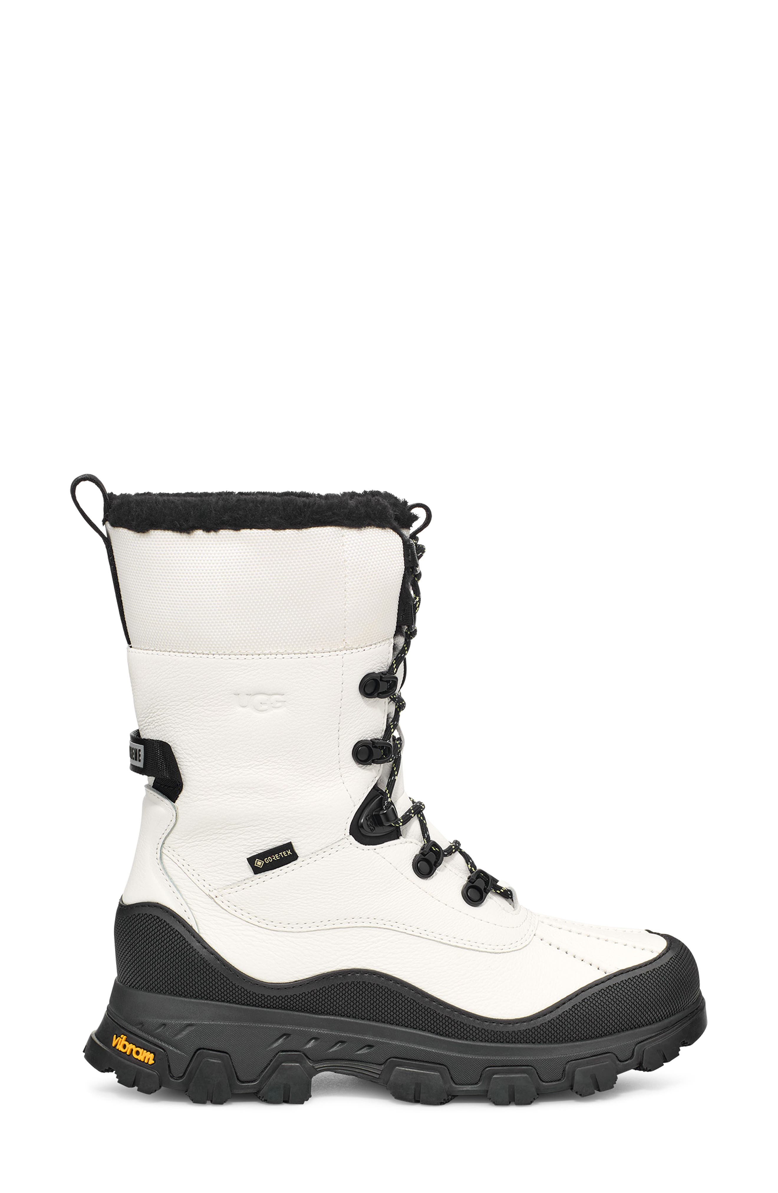 UGG<sup>®</sup> Adirondack Meridian Waterproof Snow Boot, Alternate, color, Wht
