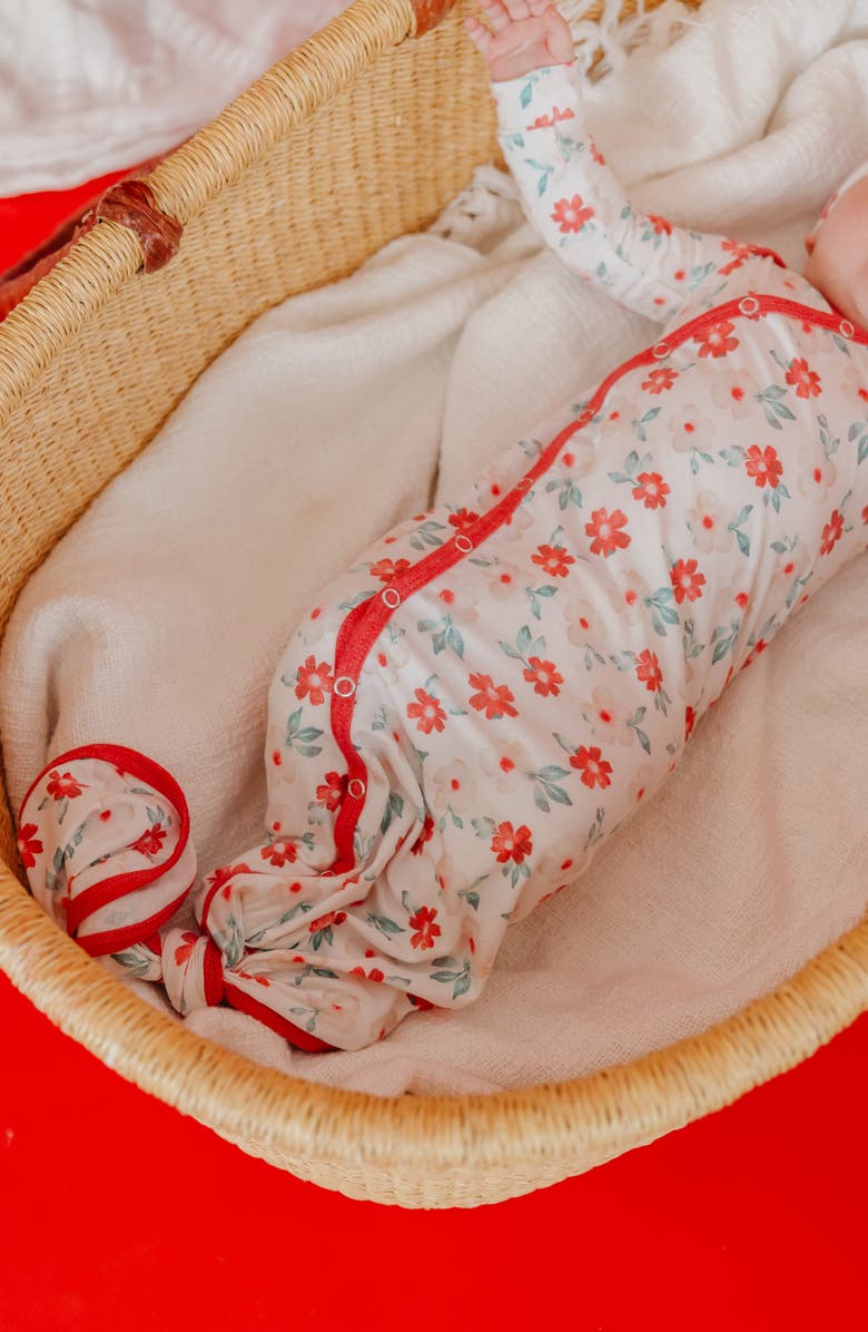 Copper Pearl Noel Knotted Gown, Alternate, color, Noel