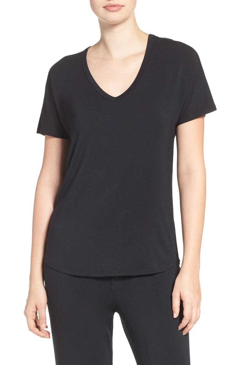 PJ Salvage Short Sleeve Tee, Main, color, Black