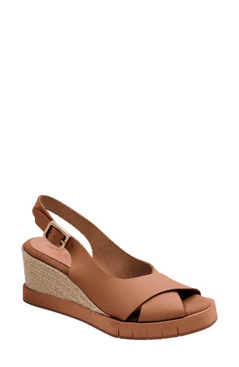 Foxa Sole Motion Slingback Wedge Sandal (Women)
