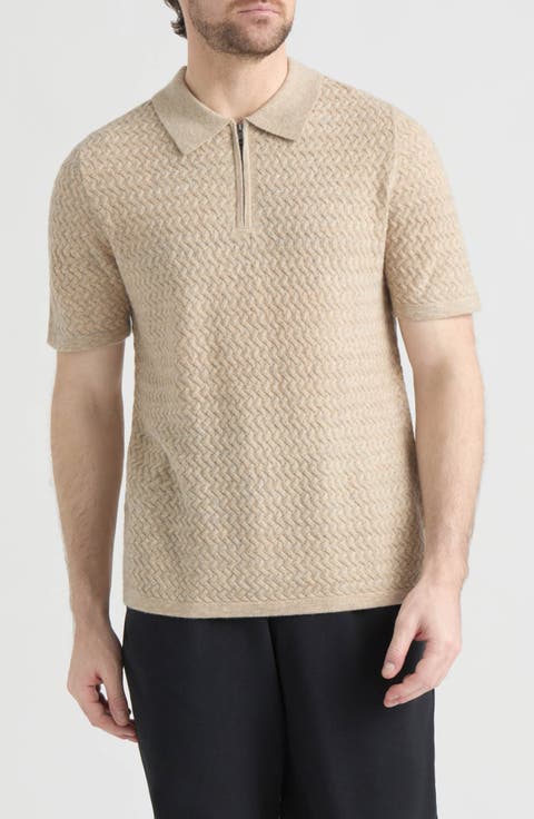 Lorne Half Zip Polo Sweater