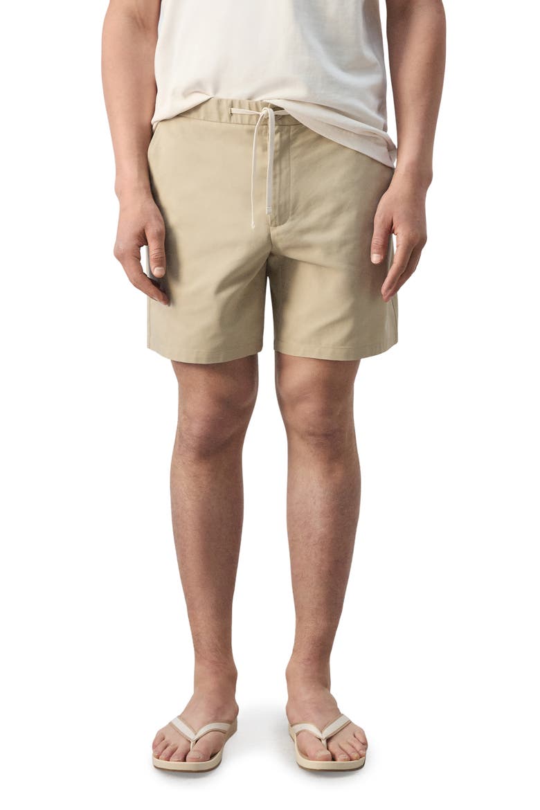 Drawstring Shorts, Main, color, BEIGE