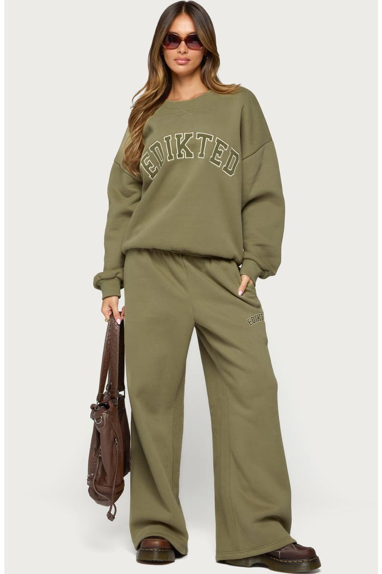 Major Graphic Sweatshirt, Alternate, color, OLIVE