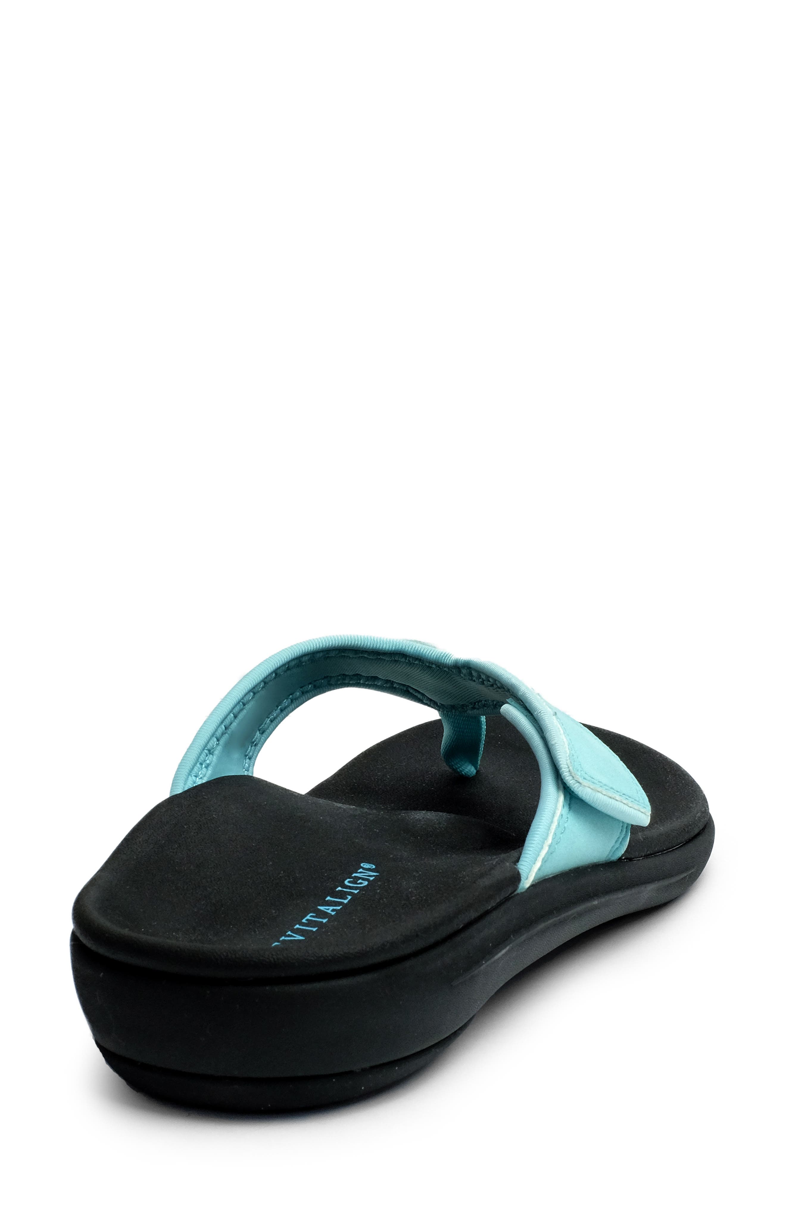Yumi Water Resistant Flip Flop, Alternate, color, BLUE