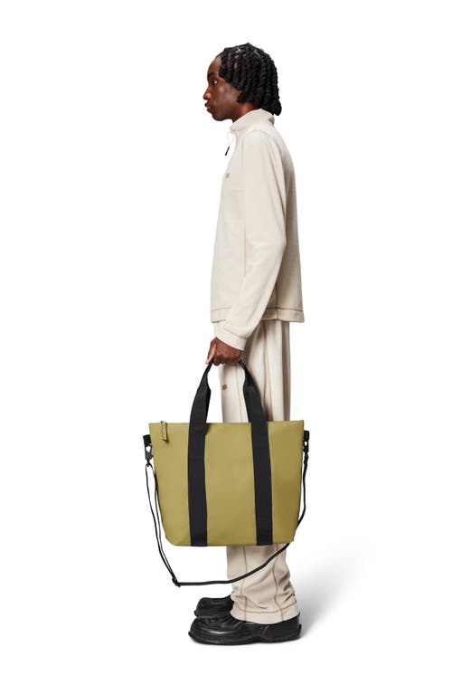 Rains Waterproof Tote Bag In Khaki