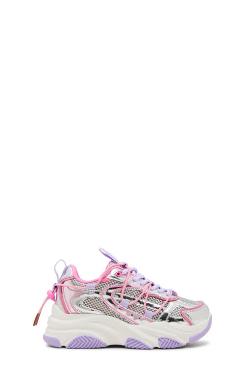 Steve Madden Kids' Jkey Sneaker In Purple